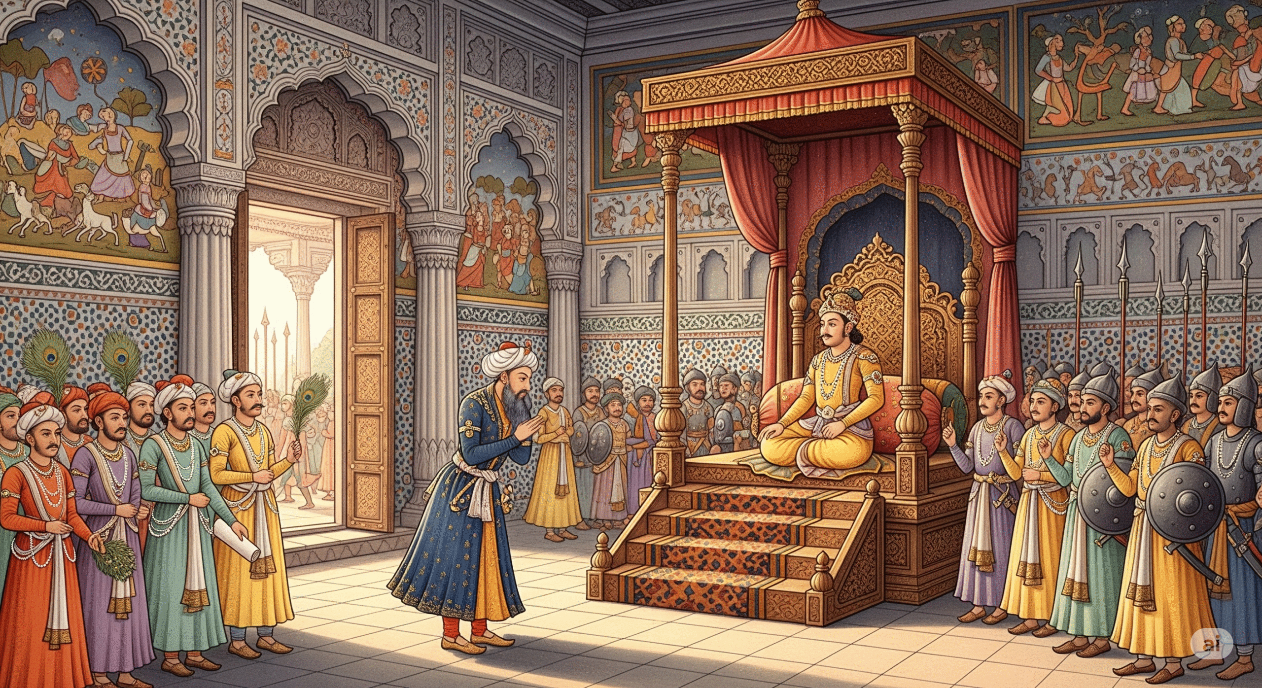 Who was the traveler Abdul Razzaq?